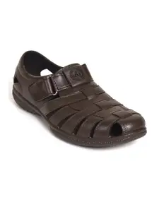 Ajanta Men Velcro Fisherman Sandals