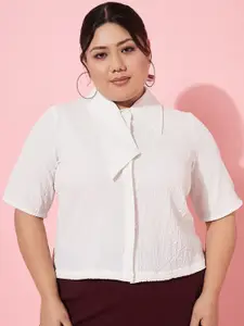 Athena Ample Plus Size Shirt Style Casual Top