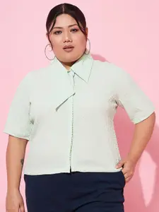 Athena Ample Plus Size Shirt Style Casual Top