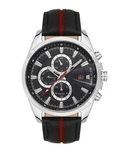 Daniel Klein Men Dial & Leather Straps Analogue Multi Function Watch DK 1 13407-1