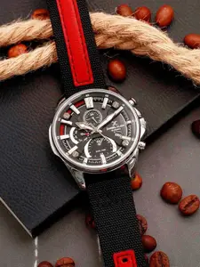 Daniel Klein Men Dial & Straps Analogue Multi Function Watch DK 1 13386-1