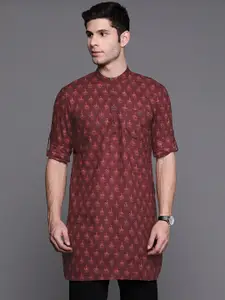 Indo Era Ethnic Motifs Printed Cotton Kurta