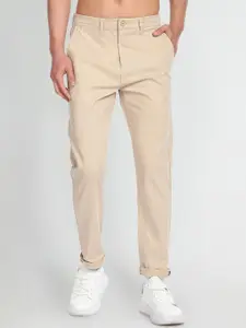 Flying Machine Men Mid -Rise Tapered Fit Casual Chinos