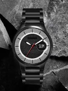Shocknshop Men Stainless Steel Bracelet Style Straps Analogue Watch MT410