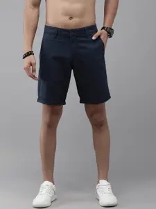 Roadster Men Mid-Rise Regular Fit Chino Shorts