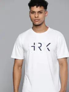 HRX by Hrithik Roshan Men Brand Logo Training Printed Sports T-shirt