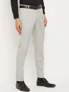 VEI SASTRE Men Smart Slim Fit Formal Trouser