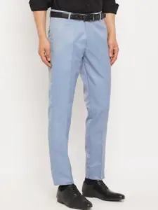 VEI SASTRE Men Smart Slim Fit Formal Trouser