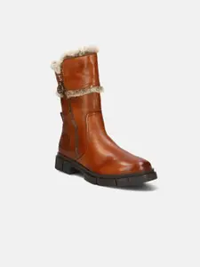 BAGATT Women Platform-Heeled Calf Regular Boots