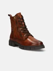 BAGATT Women Platform-Heeled Leather Regular Boots