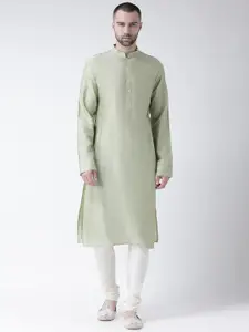 KISAH Mandarin Collar Kurta with Churidar