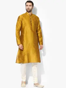KISAH Mandarin Collar Kurta with Churidar