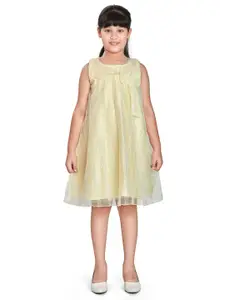 Peppermint Girls Satin A-Line Dress