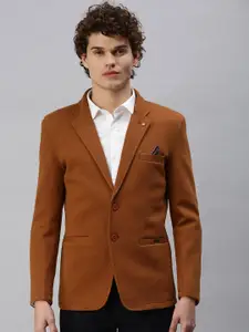 SHOWOFF Slim-Fit Single-Breasted Casual Blazer