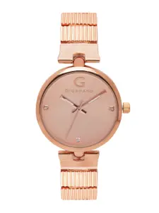 GIORDANO Women Rose Gold-Toned Analogue Watch A2058-44