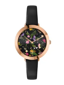 Ted Baker TB Fashion Collection Women Leather Straps Analogue Watch BKPAMS3029I