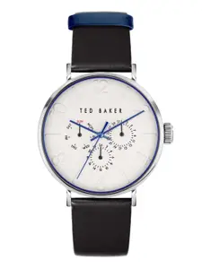 Ted Baker TB Timeless Collection Men Leather Straps Analogue Watch BKPPGF2069I