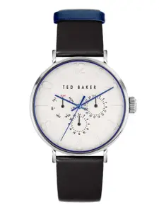 Ted Baker TB Timeless Collection Men Leather Straps Analogue Watch BKPPGF2069I