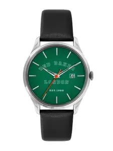 Ted Baker Men TB Urban Collection Leather Straps Analogue Watch -BKPLTF2049I