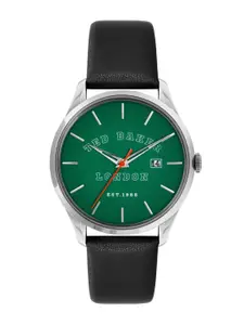 Ted Baker Men TB Urban Collection Leather Straps Analogue Watch -BKPLTF2049I