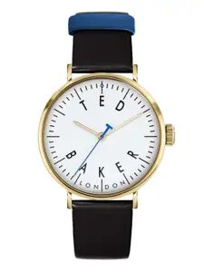 Ted Baker Urban Men Printed Dial & Leather Straps Digital Watch BKPDPS3029I
