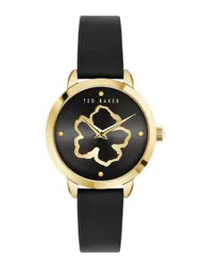 Ted Baker TB Iconic Collection Women Leather Straps Analogue Watch BKPFLS3029I
