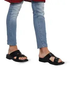 HikBi Men Leather Comfort Sandals