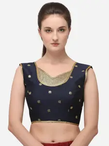 Amrutam Fab Embroidered Saree Blouse
