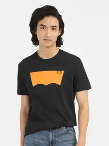 Levis Brand Logo Printed Pure Cotton T-shirt