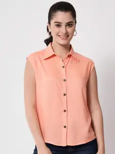 Funday Fashion Spread Collar Casual Shirt