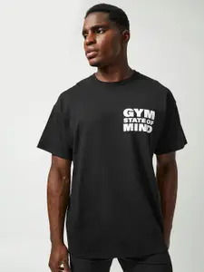 boohooMAN Oversized Gym Cotton T-shirt