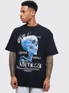 boohooMAN Graphic Printed Oversized T-shirt