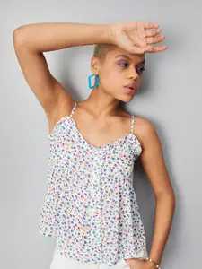 max Floral Print Top