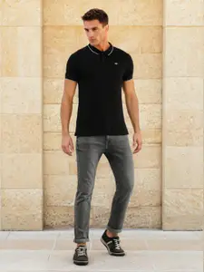 Lee Polo Collar Cotton Slim Fit T-shirt