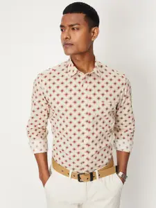 max Geometric Printed Pure Cotton Casual Shirt