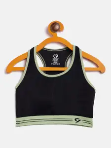 C9 AIRWEAR Girls Full Coverage Lightly Padded All Day Comfort Seamless Sports Bra
