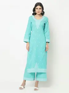 Safaa Floral Woven Design Unstitched Dress Material