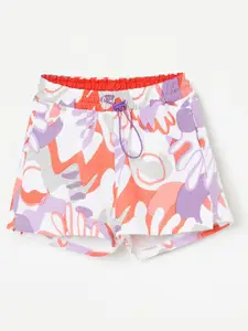 Fame Forever by Lifestyle Girls Abstract Printed Cotton Regular Shorts