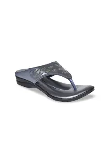 Ajanta Women Embellished Open Toe Flats With Laser Cuts