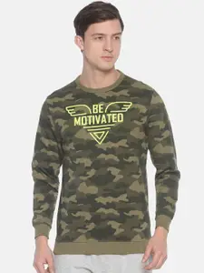 Steenbok Camouflage Printed Sweatshirt