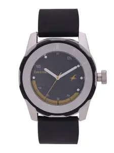 Fastrack Men Green dial Watch 3099SP06