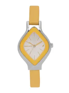 Fastrack Women Silver-Toned Dial Watch NG6109SL01C