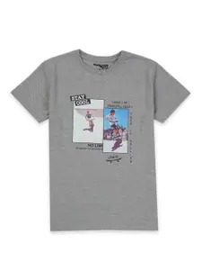 Gini and Jony Infants Boys Graphic Printed Cotton T-shirt