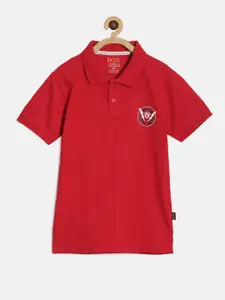DIXCY SCOTT Boys Polo Collar Cotton T-shirt