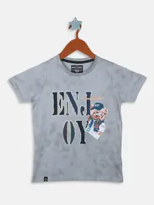 Monte Carlo Boys Typography Printed T-shirt