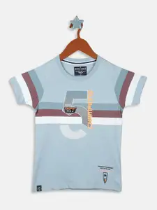 Monte Carlo Boys Typography Printed Pure Cotton T-shirt