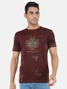 Monte Carlo Typography Printed Round Neck T-shirt