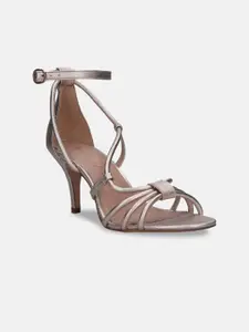 BAGATT Silvana Strappy Leather Kitten Heels