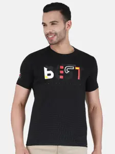 Monte Carlo Typography Printed Round Neck T-Shirt