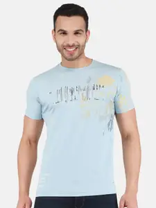 Monte Carlo Round Neck Graphic Printed T-shirt